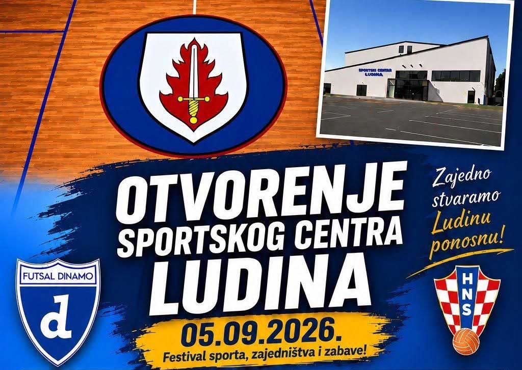 U petak Prljavo kazalište, a u subotu otvorenje Sportskog centra Ludina