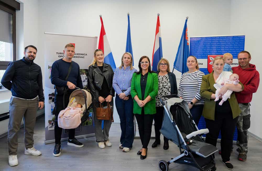 Četiri novorođene djevojčice razveselile Općinu Jasenovac