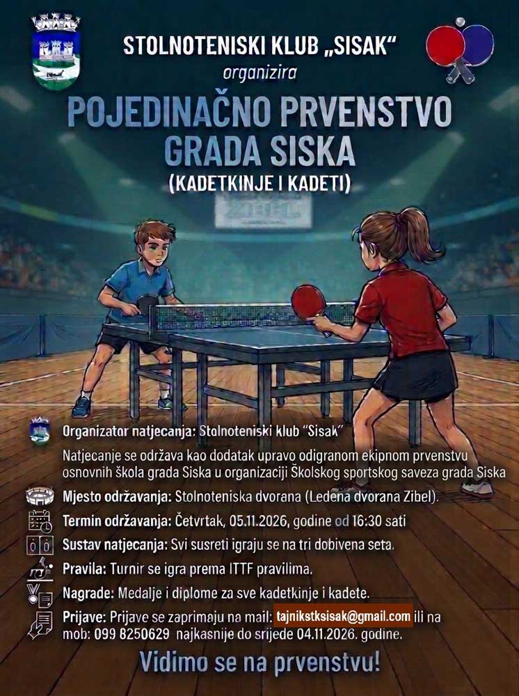 stolni tenis sk kadeti