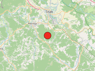 Potres i jutros uznemirio stanovnike Banovine - epicentar kod Moštanice